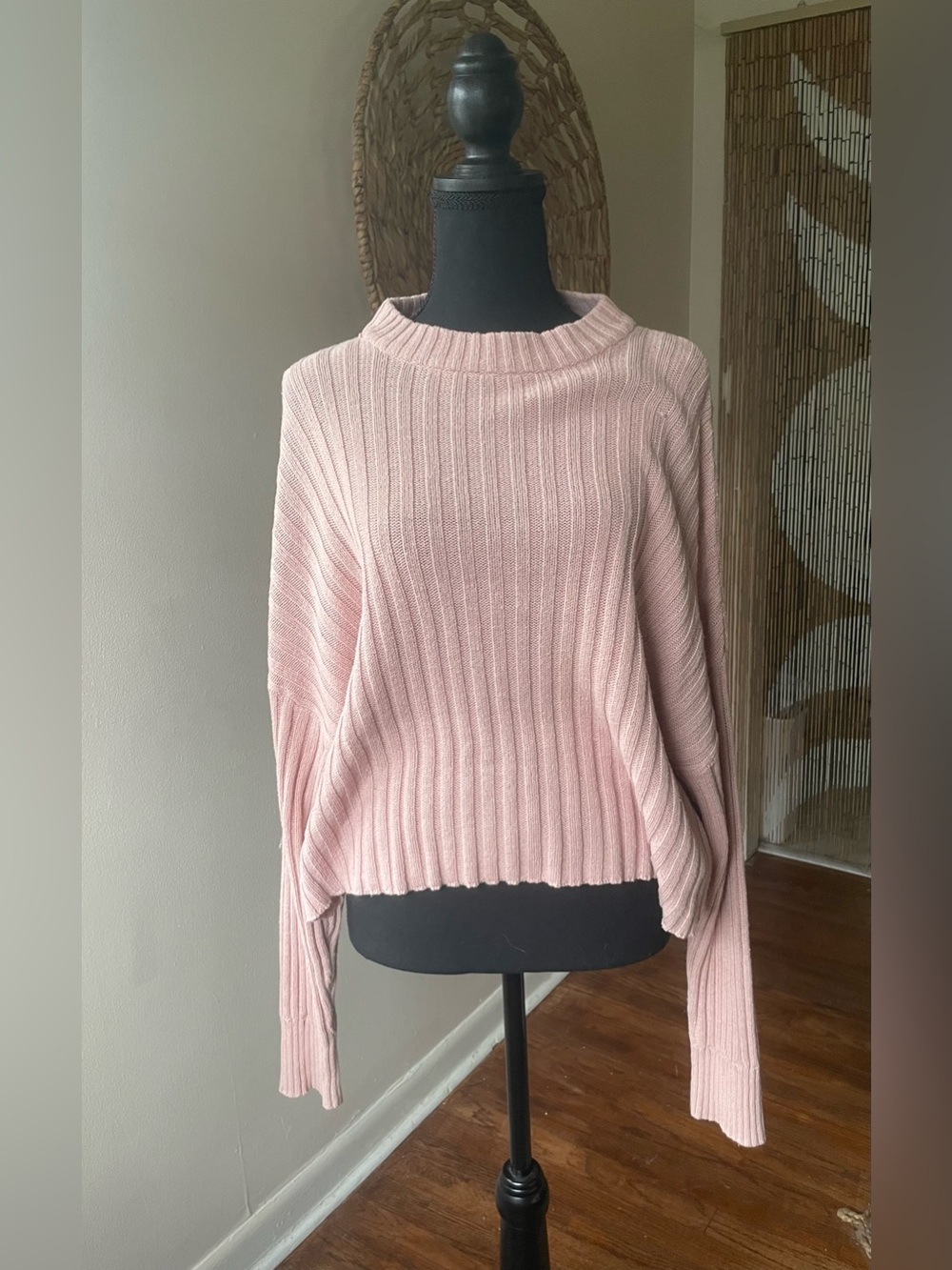 American Eagle Soft Ribbed Crewneck Sweater